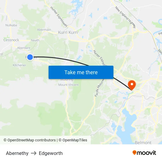 Abernethy to Edgeworth map