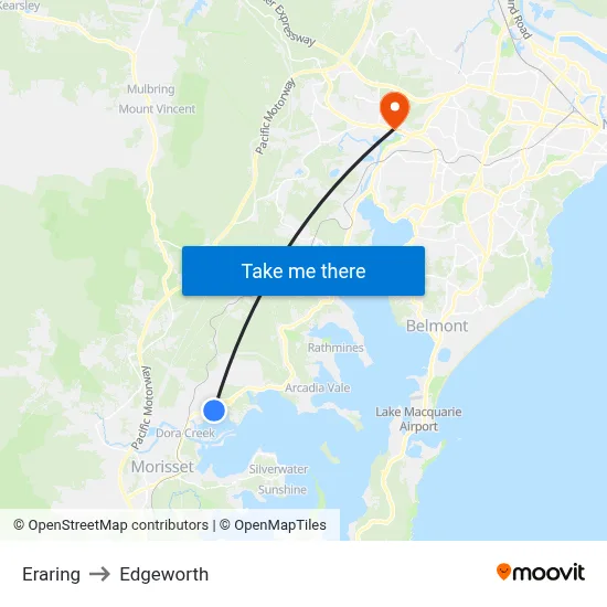 Eraring to Edgeworth map