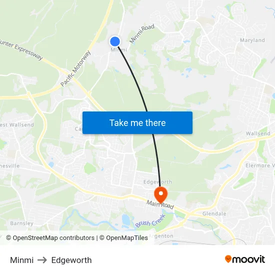 Minmi to Edgeworth map