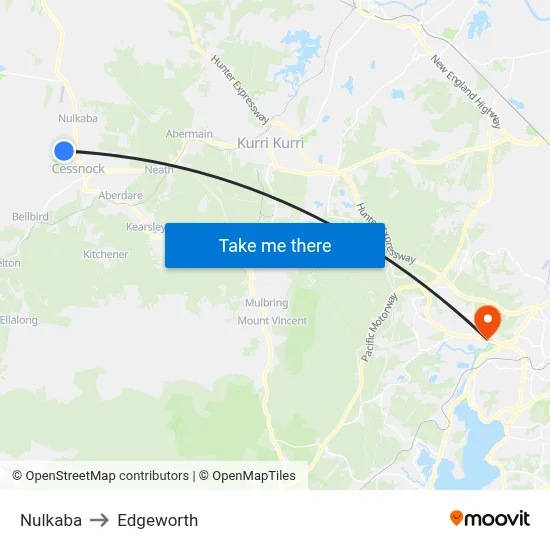 Nulkaba to Edgeworth map