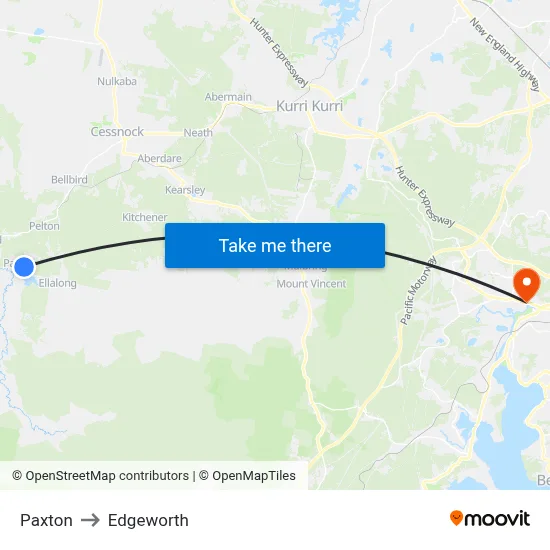 Paxton to Edgeworth map