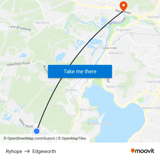 Ryhope to Edgeworth map