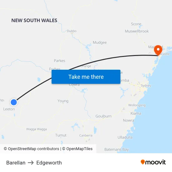 Barellan to Edgeworth map