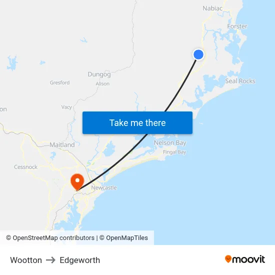 Wootton to Edgeworth map