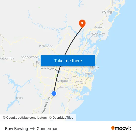 Bow Bowing to Gunderman map