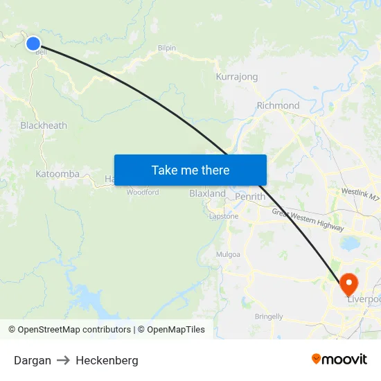 Dargan to Heckenberg map