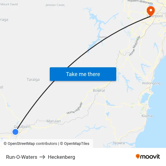 Run-O-Waters to Heckenberg map