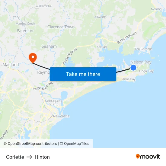 Corlette to Hinton map