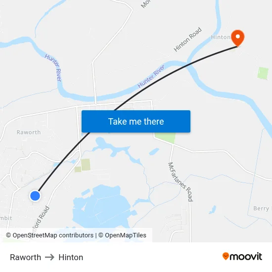 Raworth to Hinton map