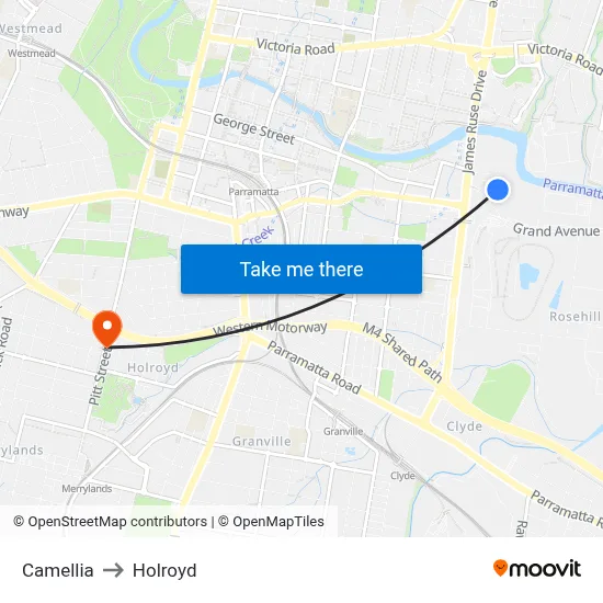 Camellia to Holroyd map