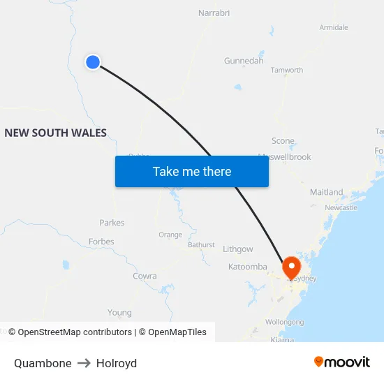 Quambone to Holroyd map