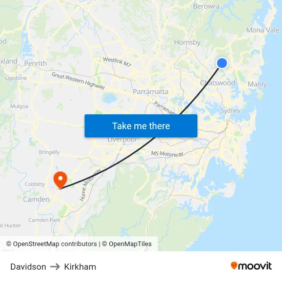 Davidson to Kirkham map