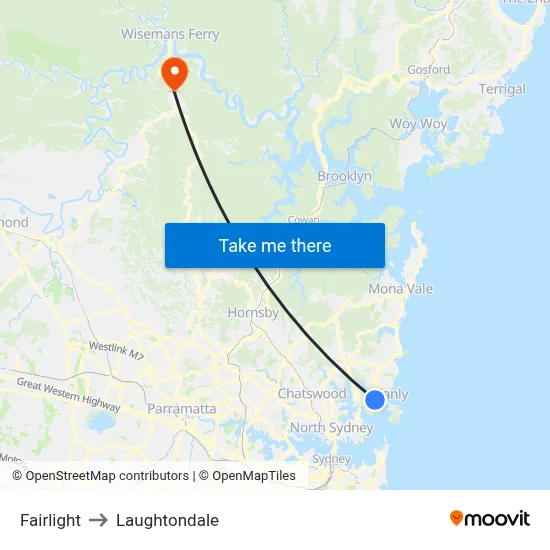 Fairlight to Laughtondale map