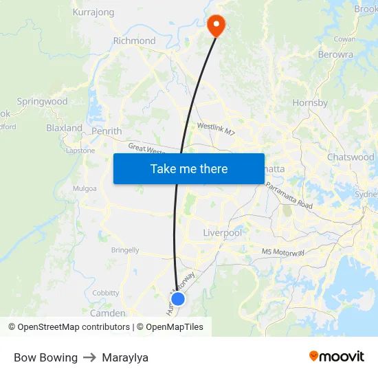 Bow Bowing to Maraylya map