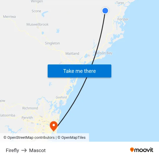 Firefly to Mascot map