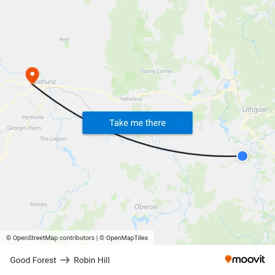 Good Forest to Robin Hill map