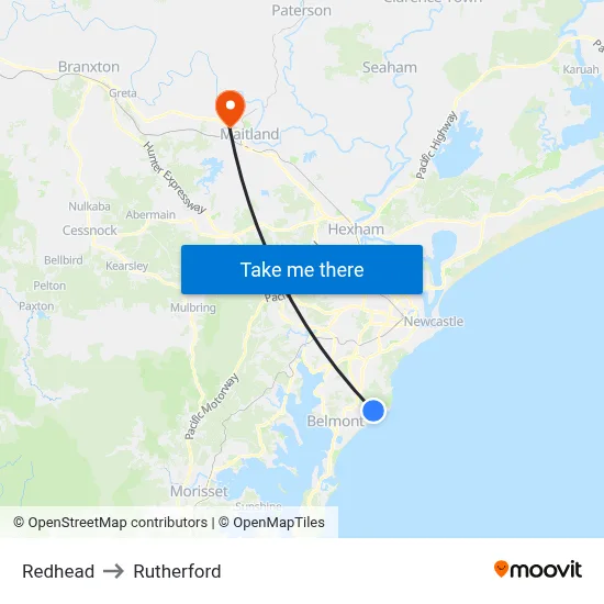 Redhead to Rutherford map