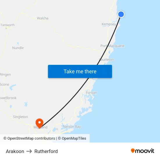 Arakoon to Rutherford map