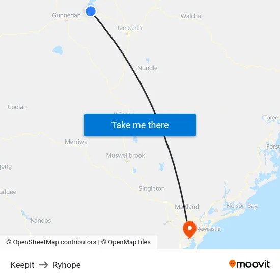 Keepit to Ryhope map