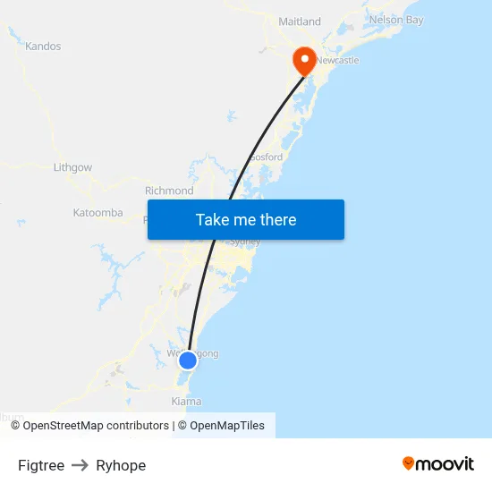 Figtree to Ryhope map