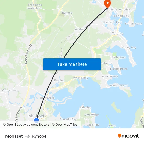 Morisset to Ryhope map