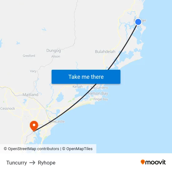 Tuncurry to Ryhope map