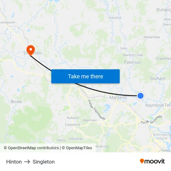 Hinton to Singleton map