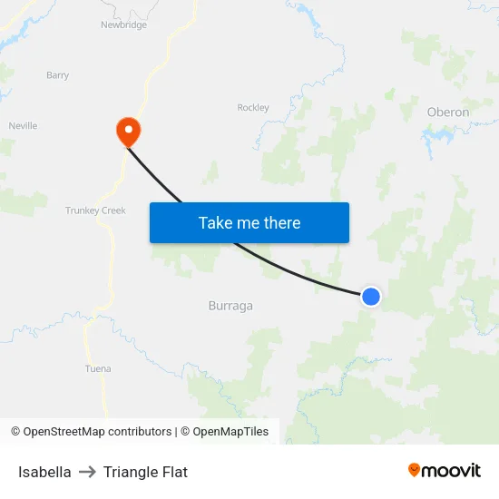 Isabella to Triangle Flat map