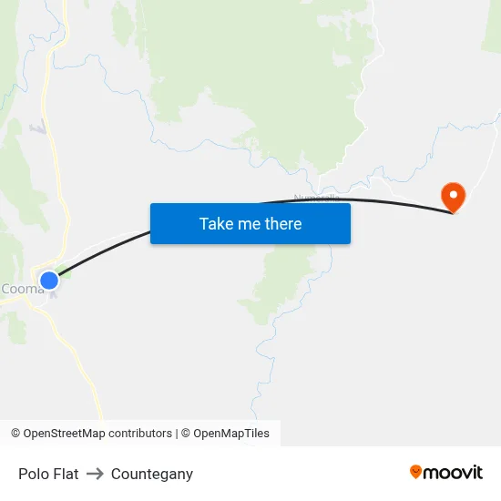 Polo Flat to Countegany map