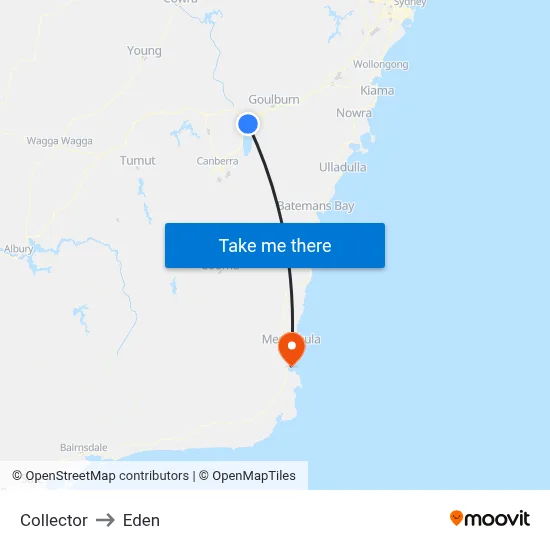 Collector to Eden map
