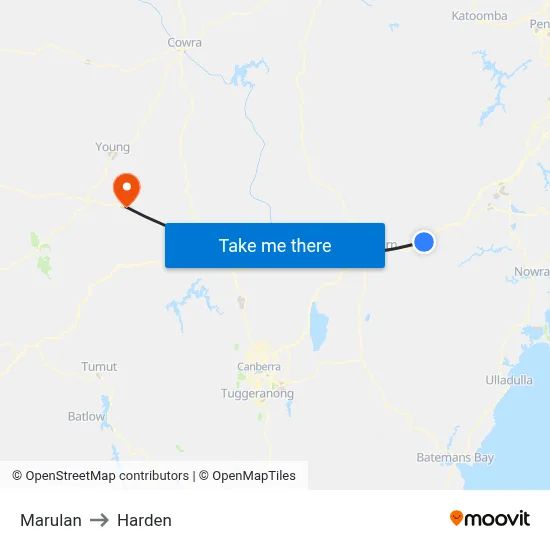 Marulan to Harden map