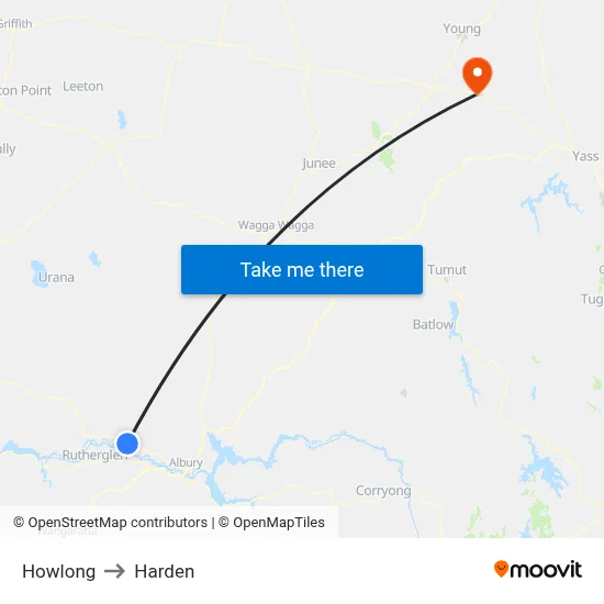 Howlong to Harden map