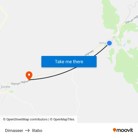 Dirnaseer to Illabo map