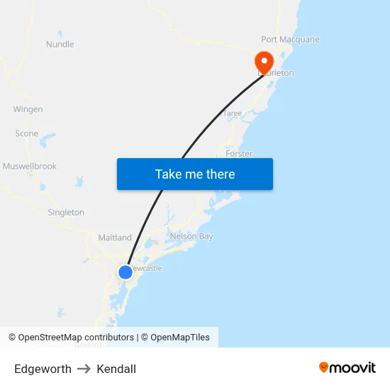 Edgeworth to Kendall map