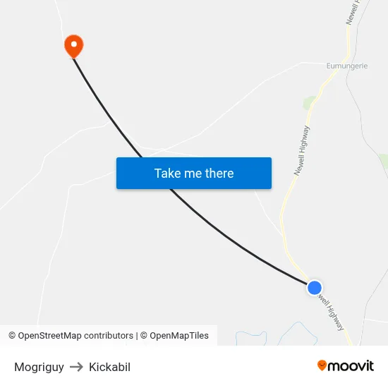 Mogriguy to Kickabil map