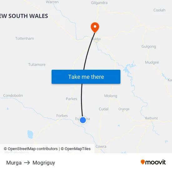 Murga to Mogriguy map