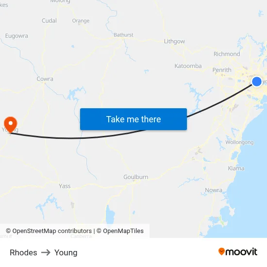 Rhodes to Young map