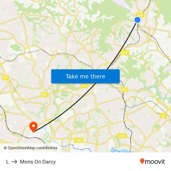L to Mons On Darcy map