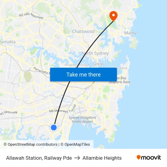 Allawah Station, Railway Pde to Allambie Heights map