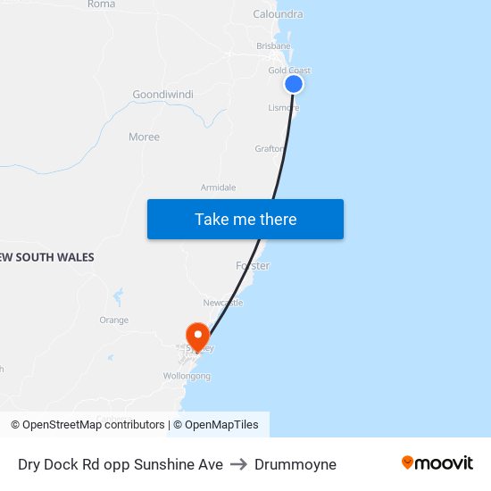 Dry Dock Rd opp Sunshine Ave to Drummoyne map