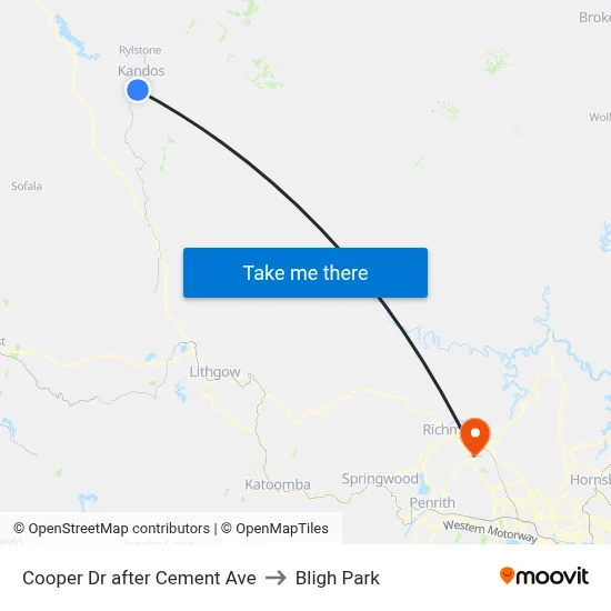 Cooper Dr after Cement Ave to Bligh Park map