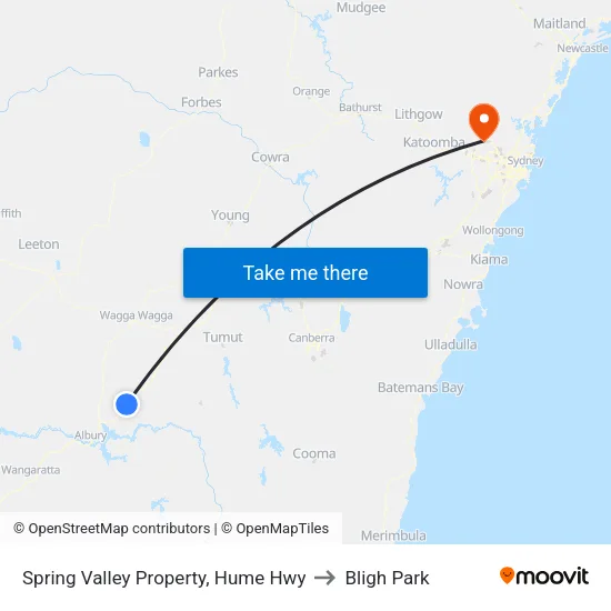 Spring Valley Property, Hume Hwy to Bligh Park map