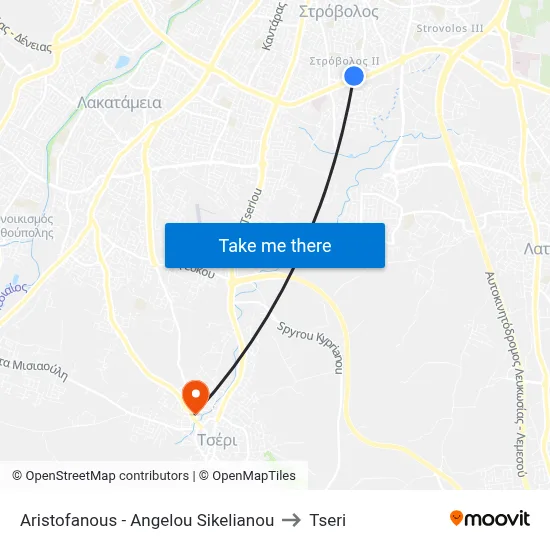 Aristophanes - Angelos Sikelianos to Tseri map