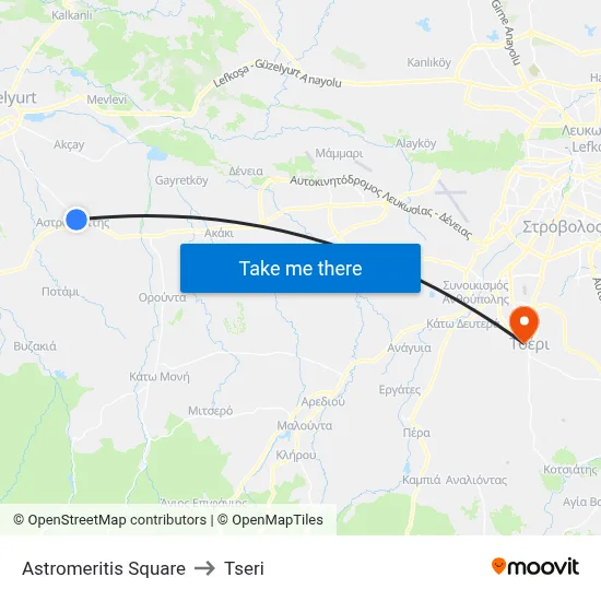 Astromeritis Square to Tseri map