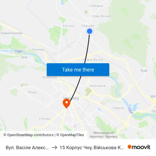 Вул. Васіле Александрі to 15 Корпус Чну, Військова Кафедра map