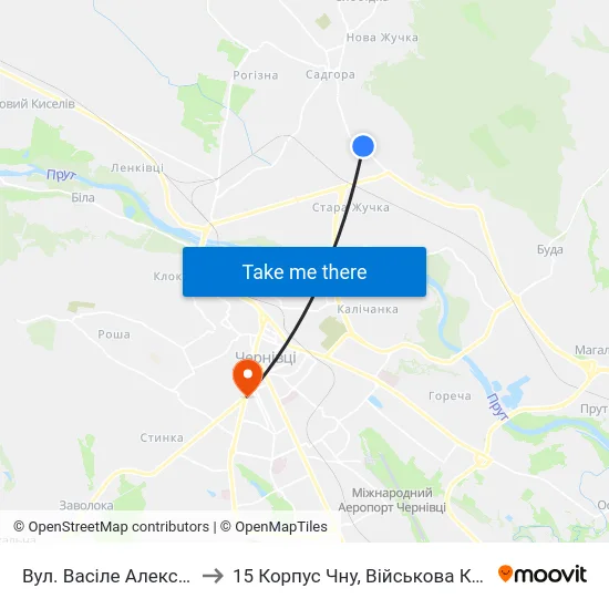 Вул. Васіле Александрі to 15 Корпус Чну, Військова Кафедра map