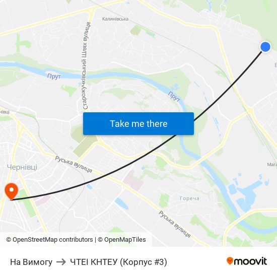 На Вимогу to ЧТЕІ КНТЕУ (Корпус #3) map