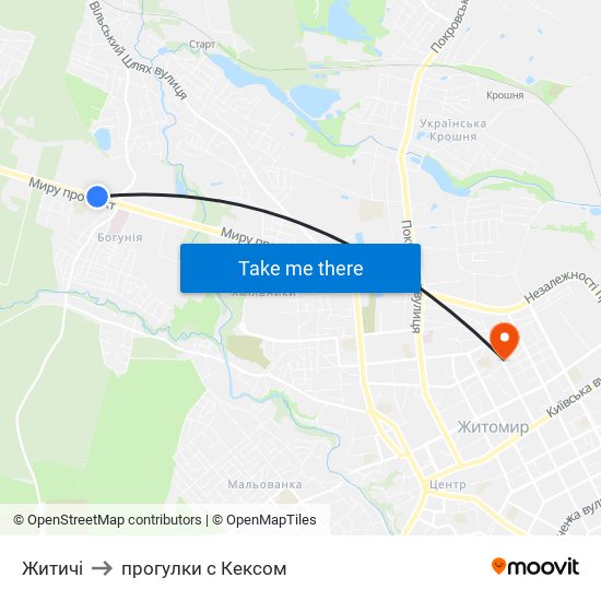 Житичі to прогулки с Кексом map