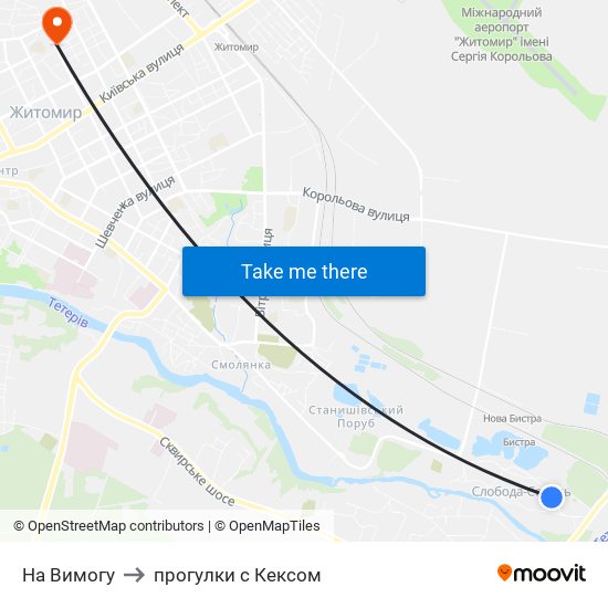 На Вимогу to прогулки с Кексом map