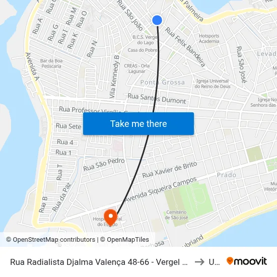 Rua Radialista Djalma Valença 48-66 - Vergel Do Lago Maceió - Al República Federativa Do Brasil to Uncisal map